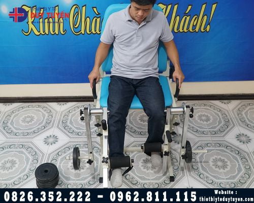Ghế tập cơ chân cho người liệt