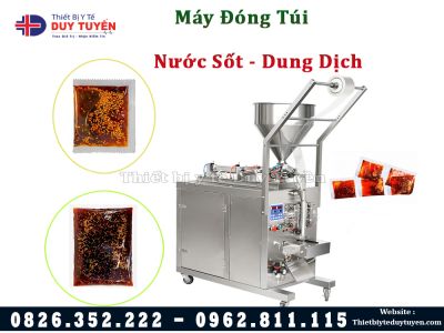 Máy Đóng Túi Nước Sốt Hoặc Dung Dịch Tự Động