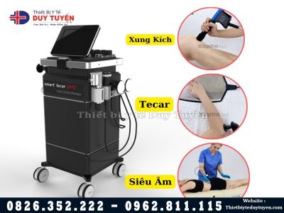 Máy Tecar Đa Năng Trị Liệu 3 Trong 1