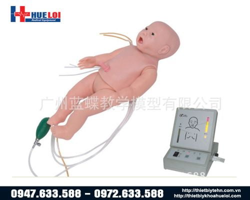 Mô hình trẻ sơ sinh thực tập cấp cứu ngừng tuần hoàn