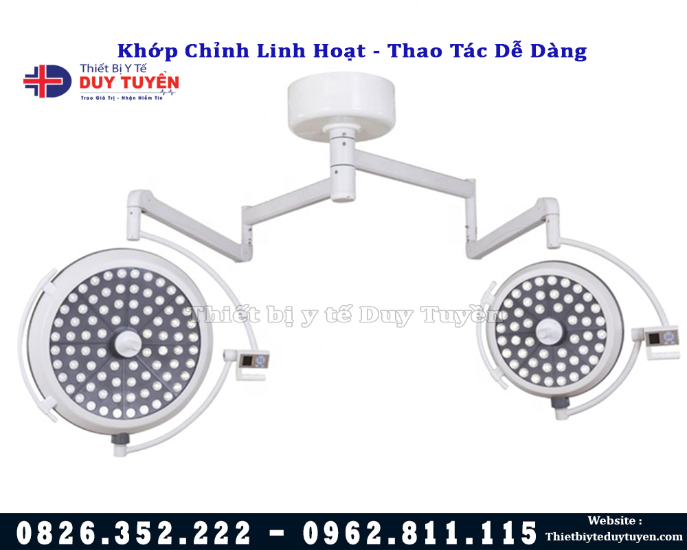 Đèn mổ 2 nhánh