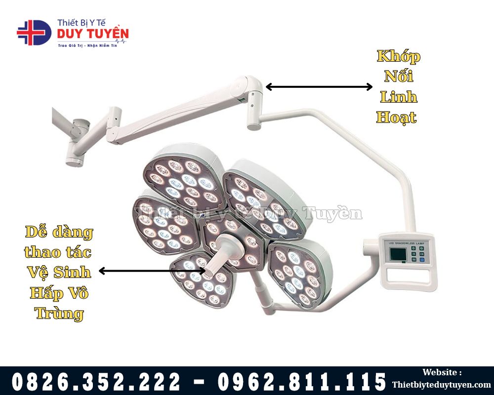 LeD5 Đèn phẫu thuật