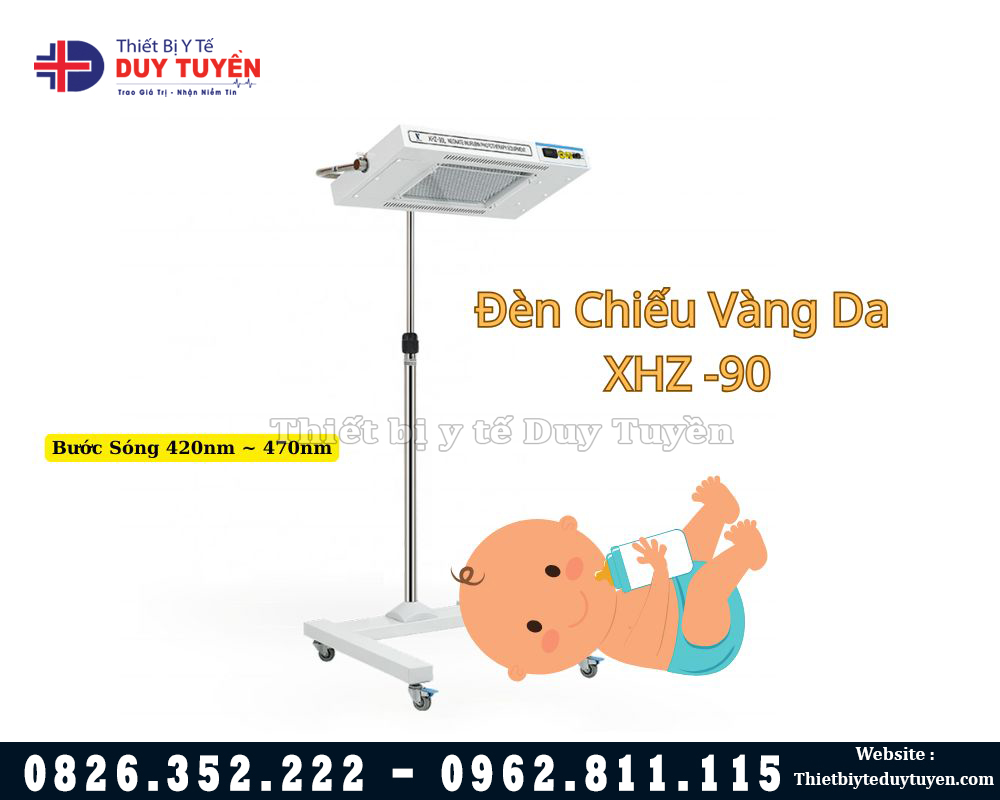 đèn chiếu vàng da trẻ sơ sinh di động XHZ-90