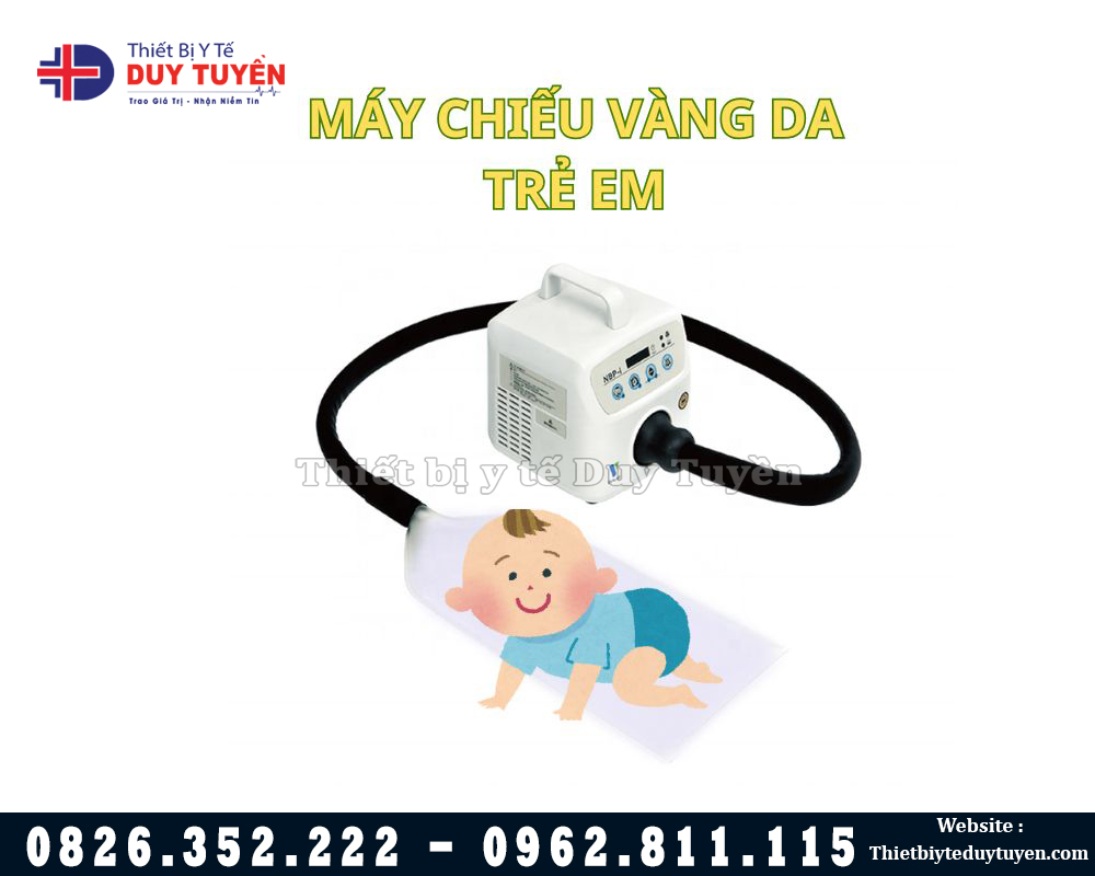 Máy chiếu vàng da trẻ em