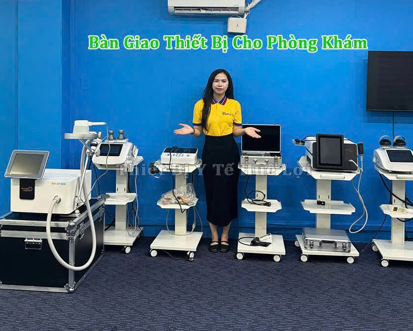 bàn giao máy vật lý trị liệu