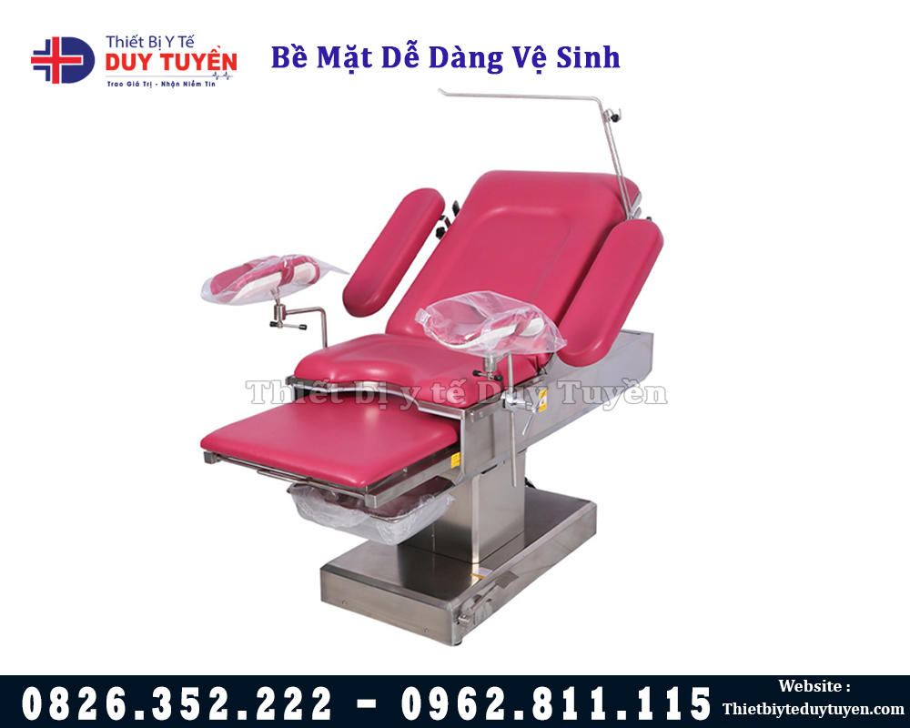 giường khám sản phụ khoa nâng hạ điện