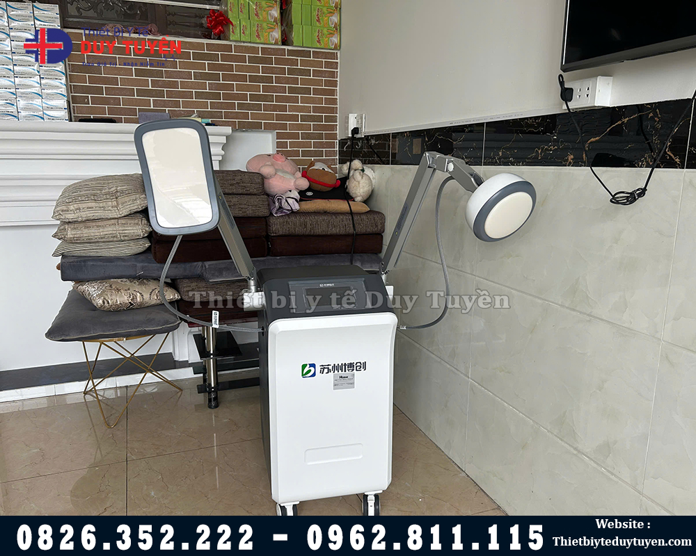 máy vi sóng trị liệu haobro