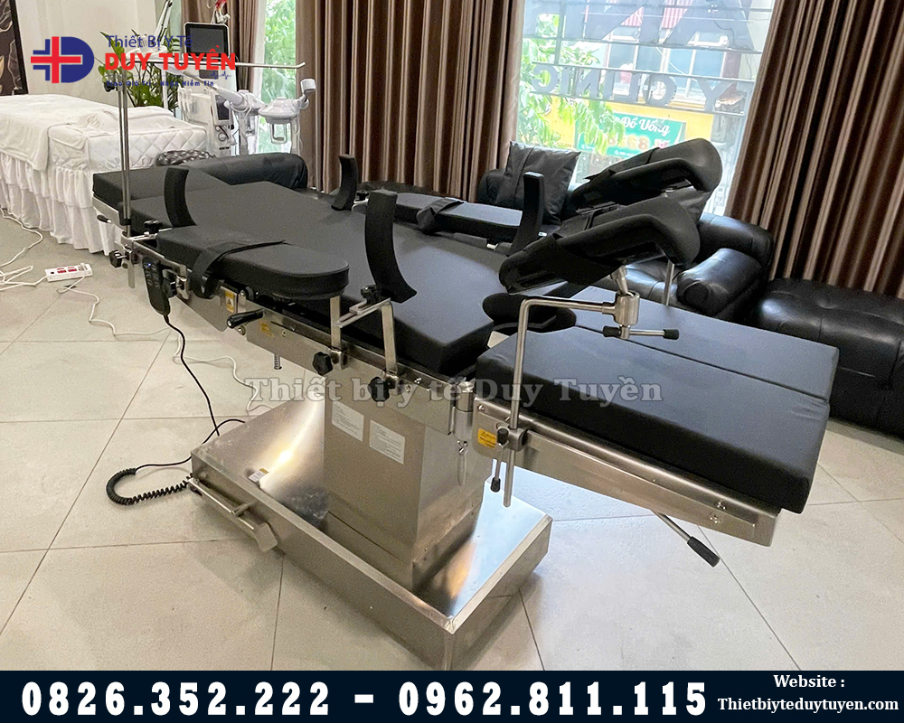 giường phẫu thuật chỉnh điện tự động