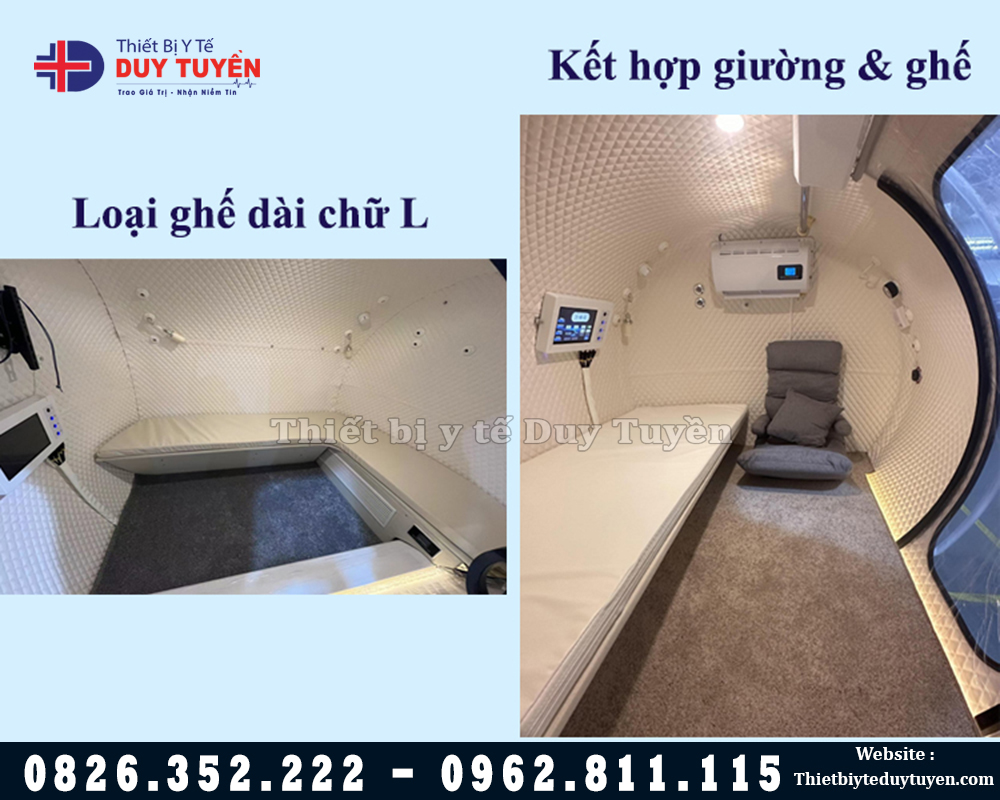 buồng ngồi oxy cao áp thế hệ mới