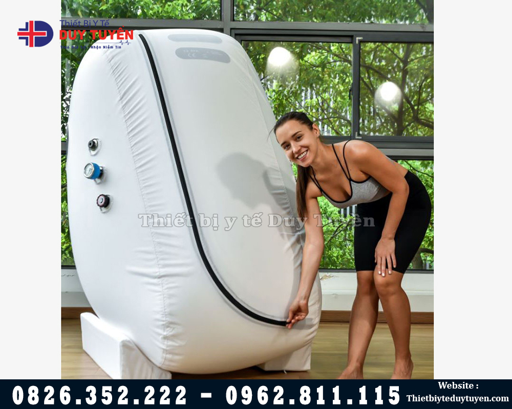 sử dụng buồng oxy cao áp dạng ngồi