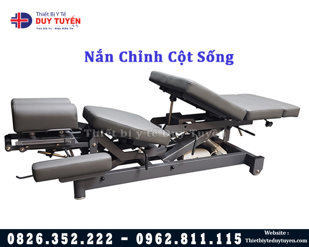 giường tác động nắn chỉnh cột sống