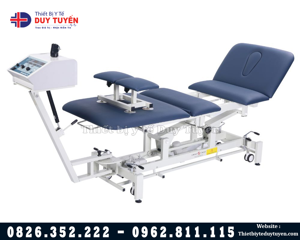 giường kéo giãn và máy kéo giãn