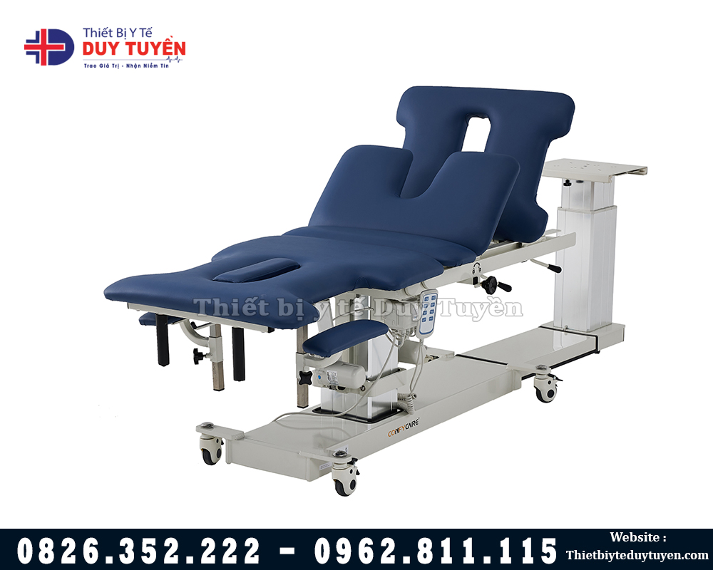 bàn kéo giãn lưng cao cấp nâng hạ điện