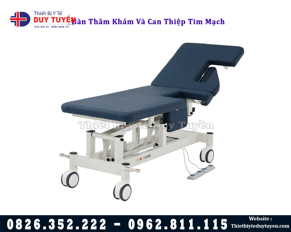 giường khám tim mạch