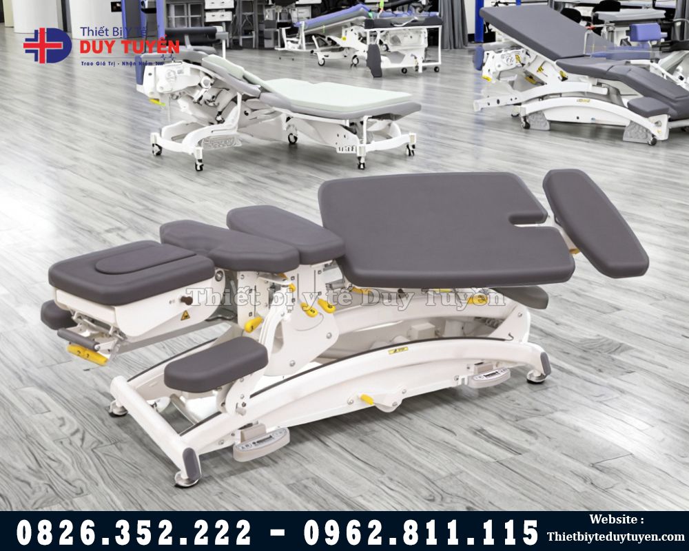 giường nắn chỉnh cột sống có nâng hạ