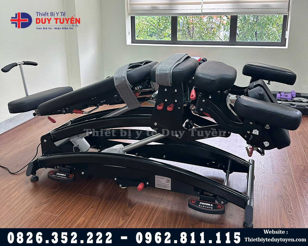 giường nắn chỉnh cột sống hướng dẫn sử dụng