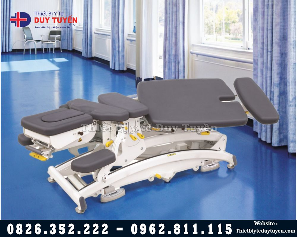 giường tác động cột sống có nâng hạ