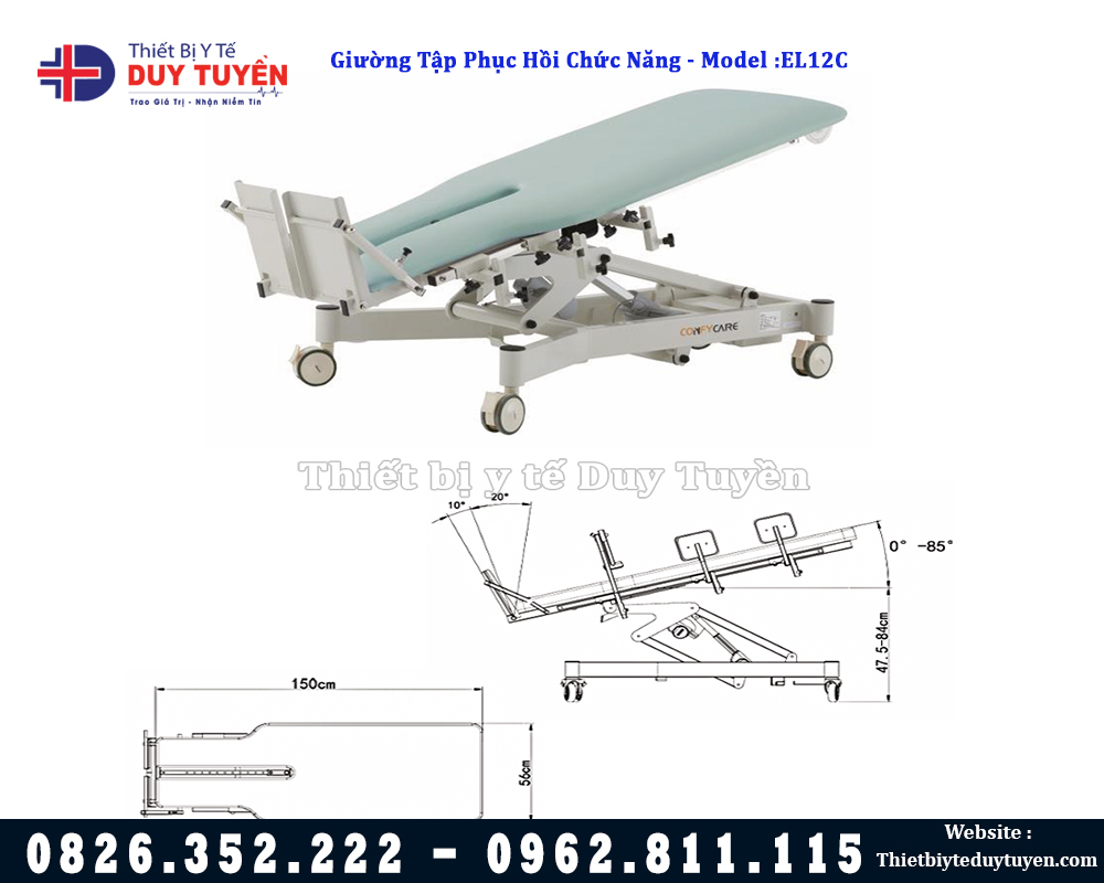 kích thước bàn tập đứng trẻ em EL12c