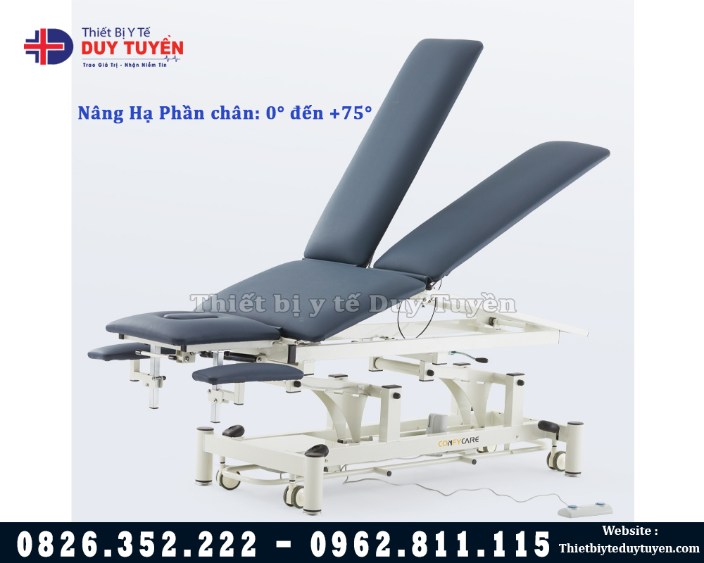bàn vật lý trị liệu 3 khúc
