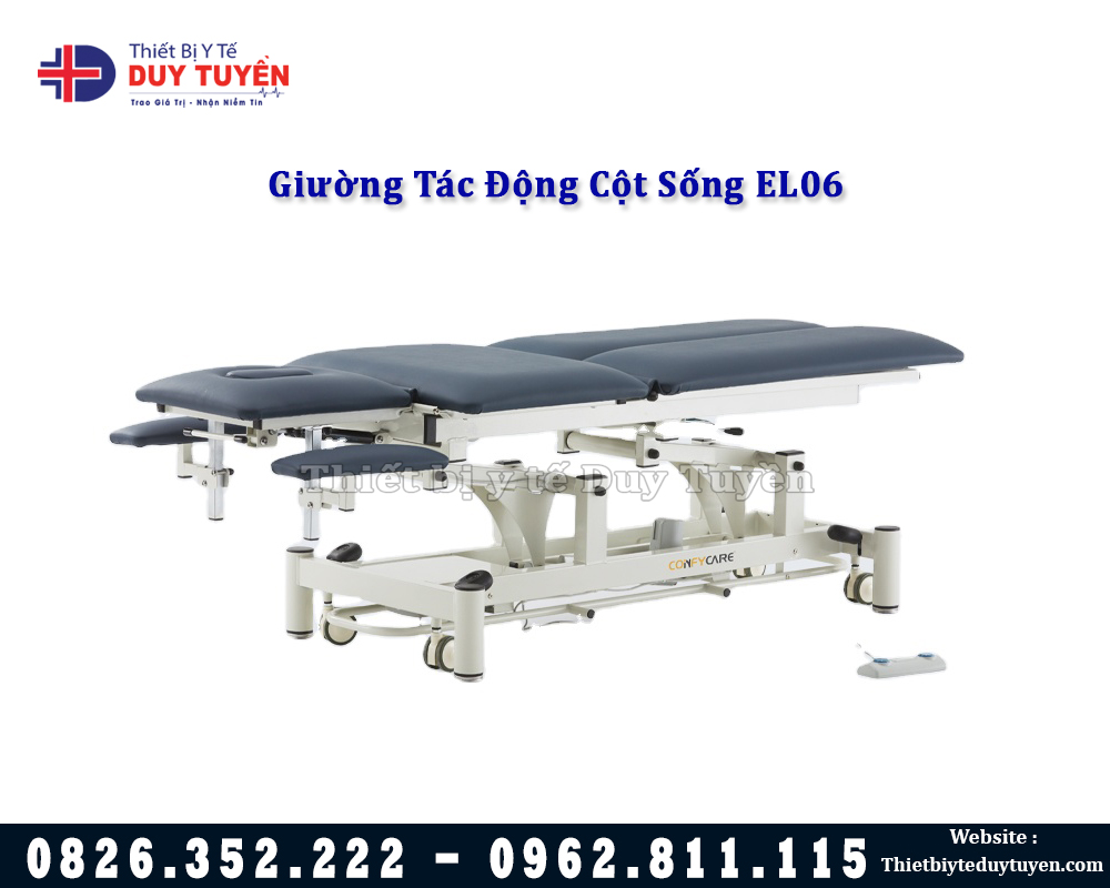 giường vật lý trị liệu 3 khúc