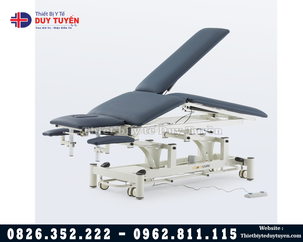 giường vật lý trị liệu chỉnh điện