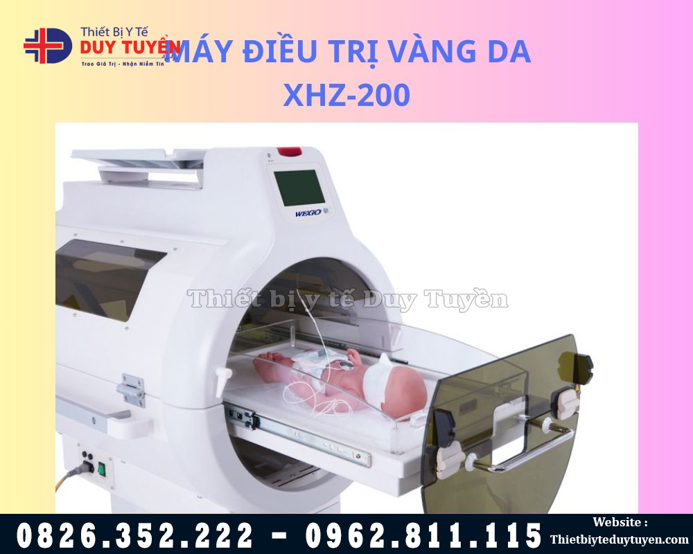máy điều trị vàng da giảm bilirubin