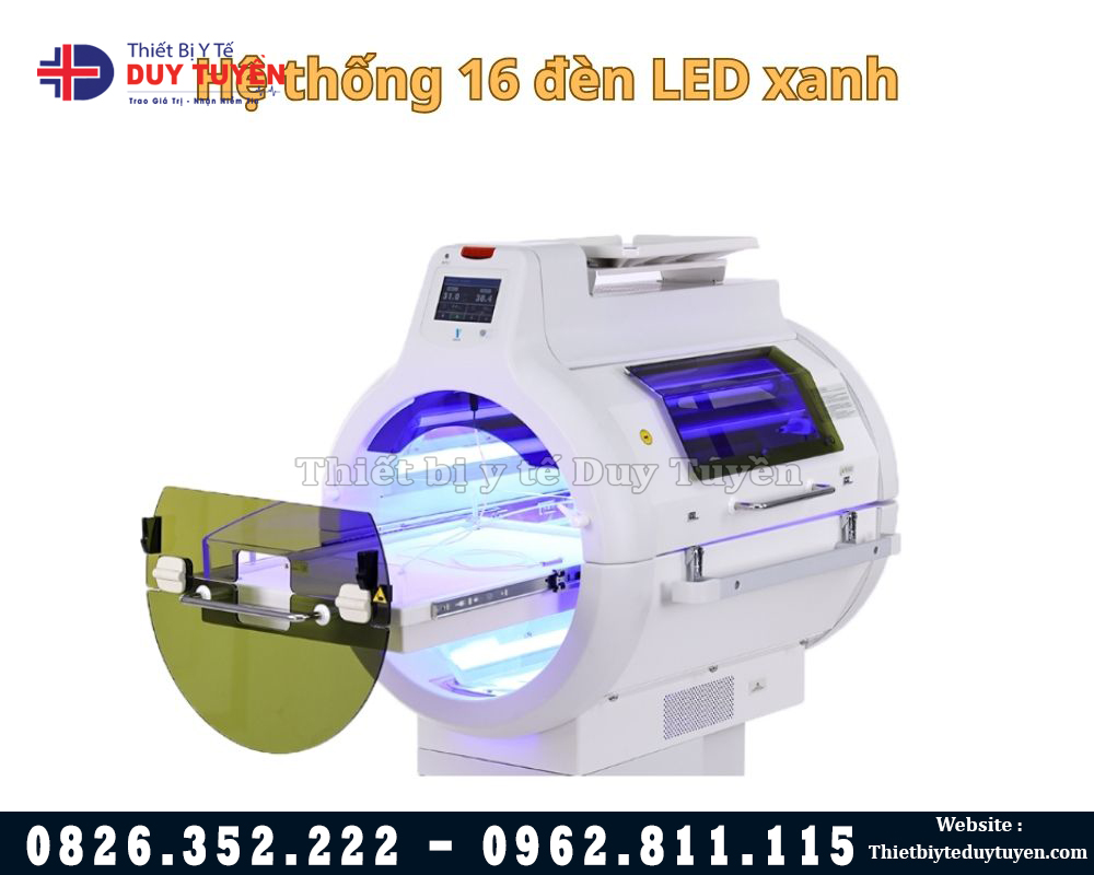 thiết bị chiếu giảm bilirubin trẻ nhỏ