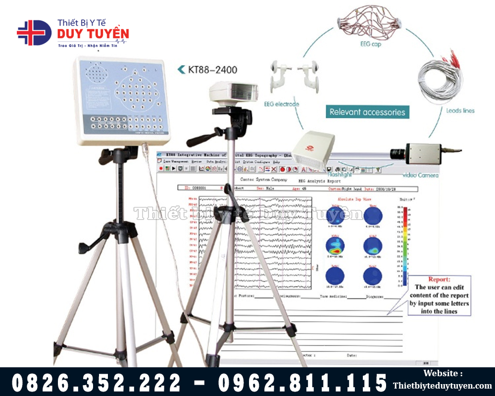máy đo điện não 24 kênh