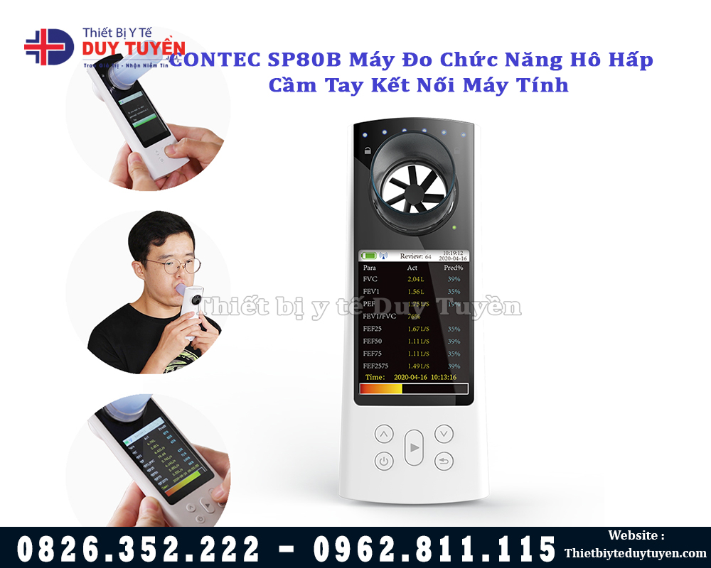 máy đo chức năng hô hấp cầm tay