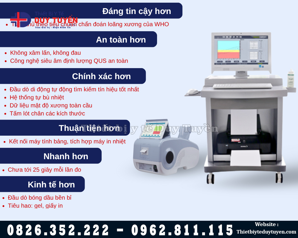 lựa chọn máy đo loãng xương J3000M