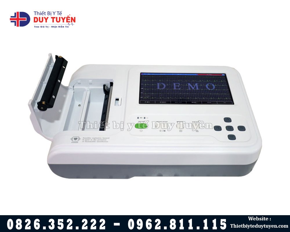 máy điện tâm đồ 6 kênh contec
