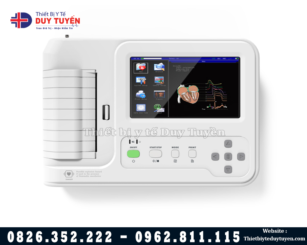 máy điện tâm đồ contec 600G