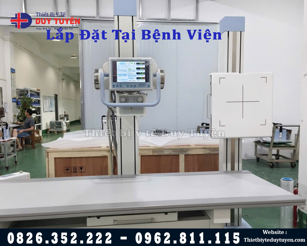 Giao lắp máy chụp X Quang