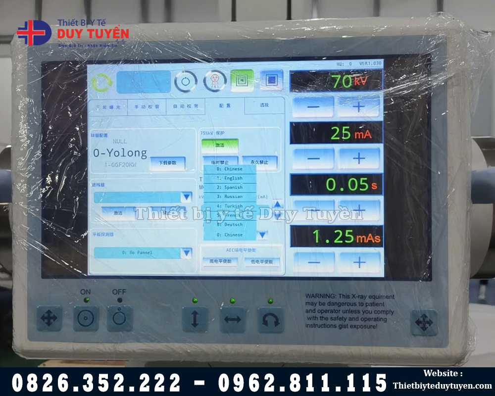 Màn Hình máy chụp X Quang YOLONG