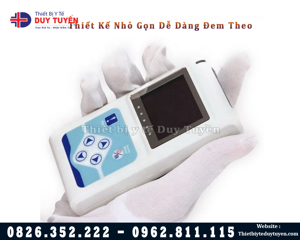 máy đo và theo dõi nhịp tim 24h
