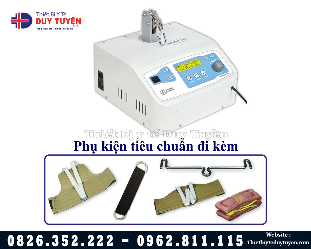 phụ kiện đi kèm máy kéo giãn AUTOTRAC-500