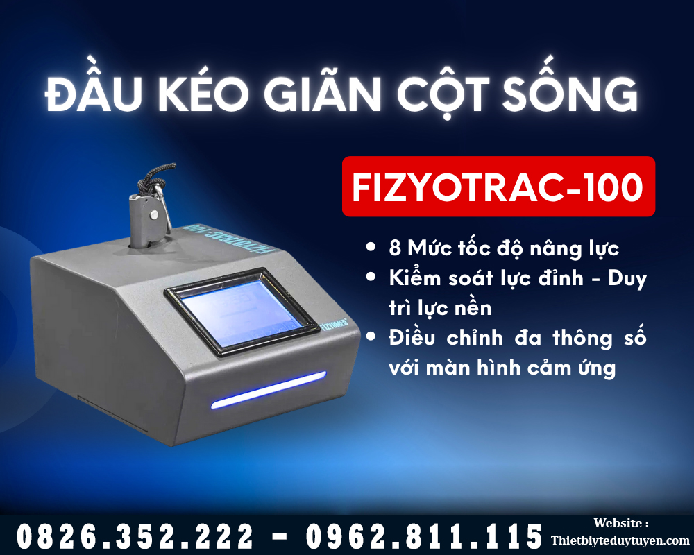 đầu máy kéo giãn FIZYOTRAC-100