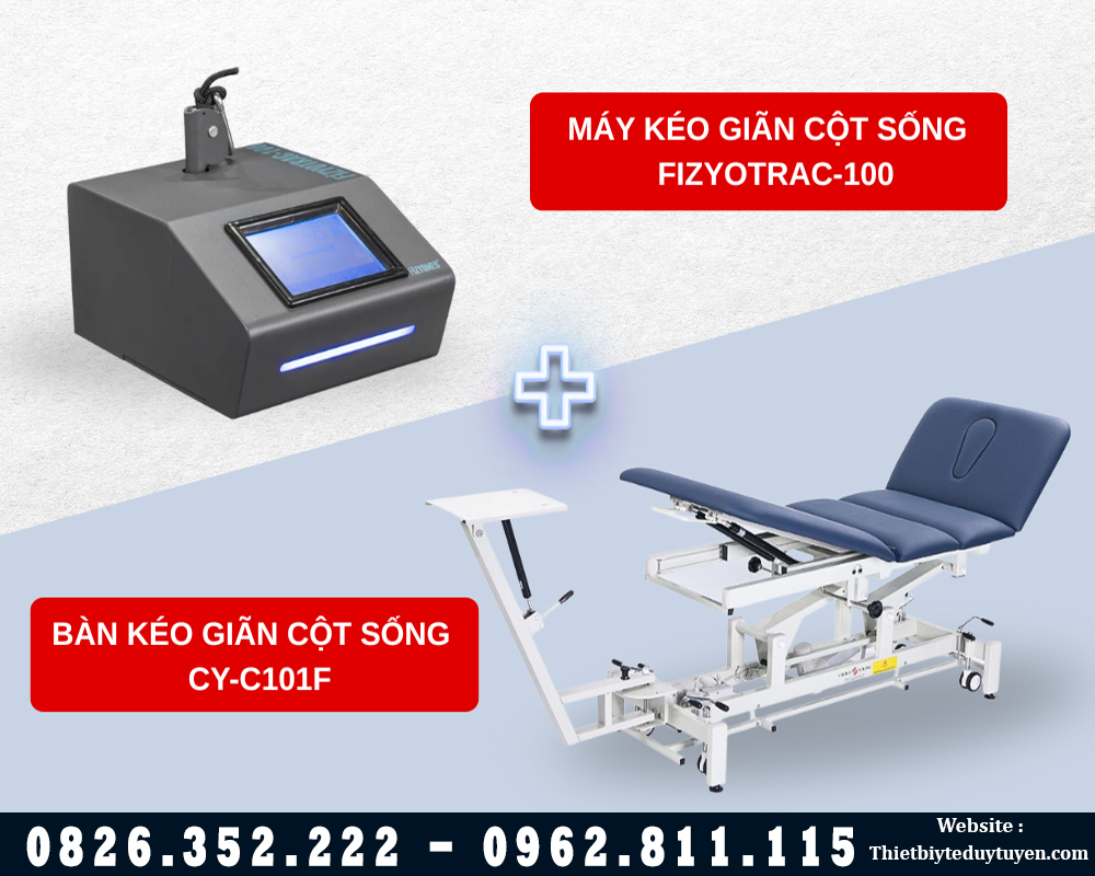 giường kéo giãn FIZYOTRAC-100