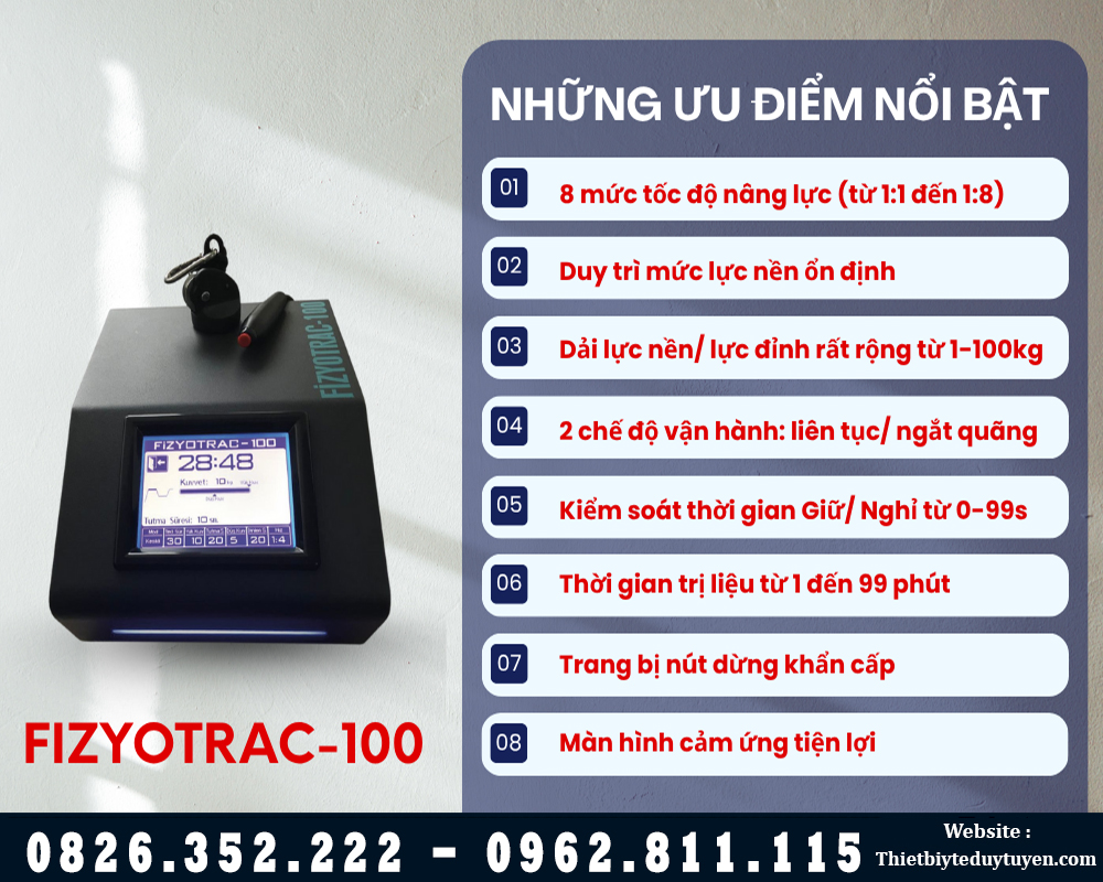 máy kéo giãn FIZYOTRAC-100