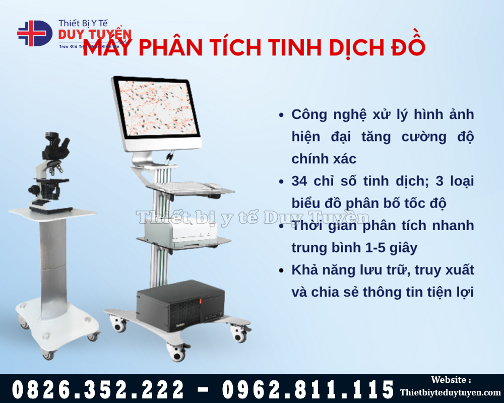 đo mật độ tinh trùng