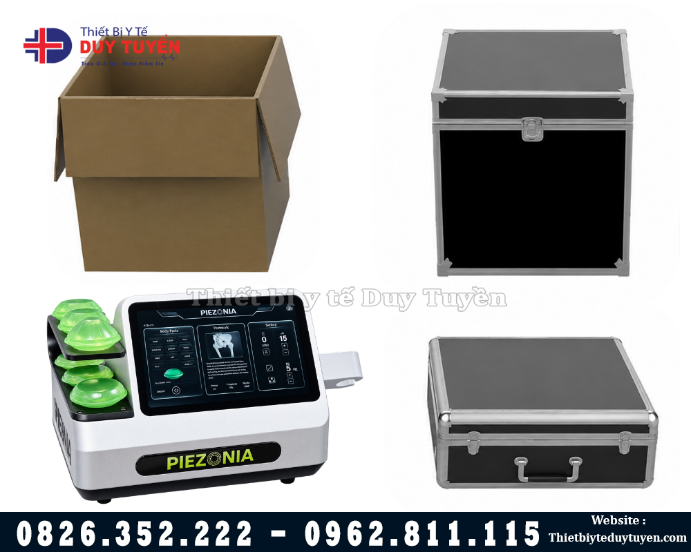 phụ kiện đi kèm máy xung kích hội tụ Piezonia PZO-G1