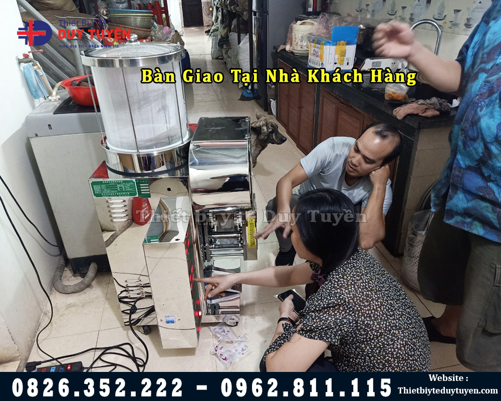 bàn giao máy sắc thuốc giá rẻ