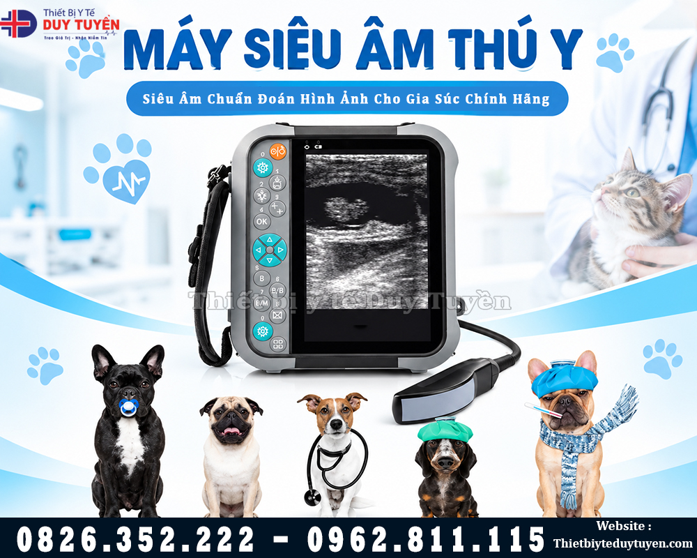 máy siêu âm thú y