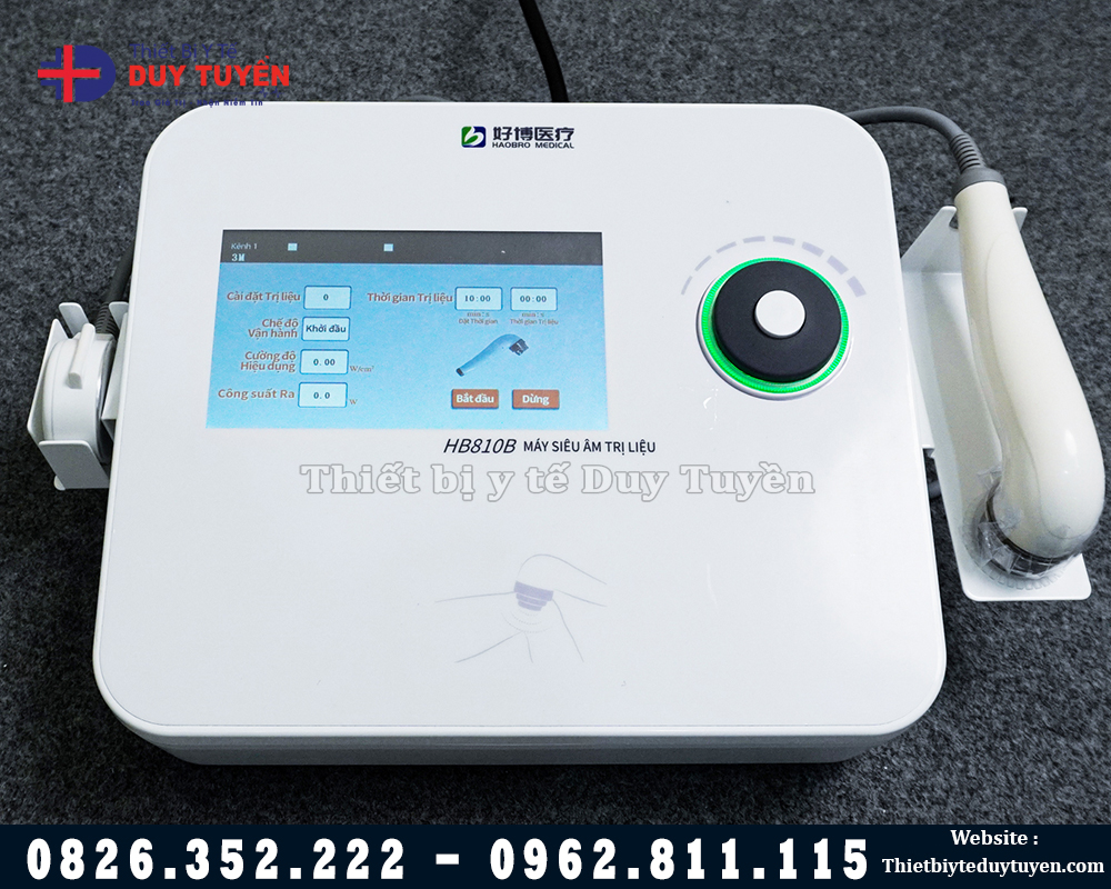 máy siêu âm trị liệu đa tần chính hãng
