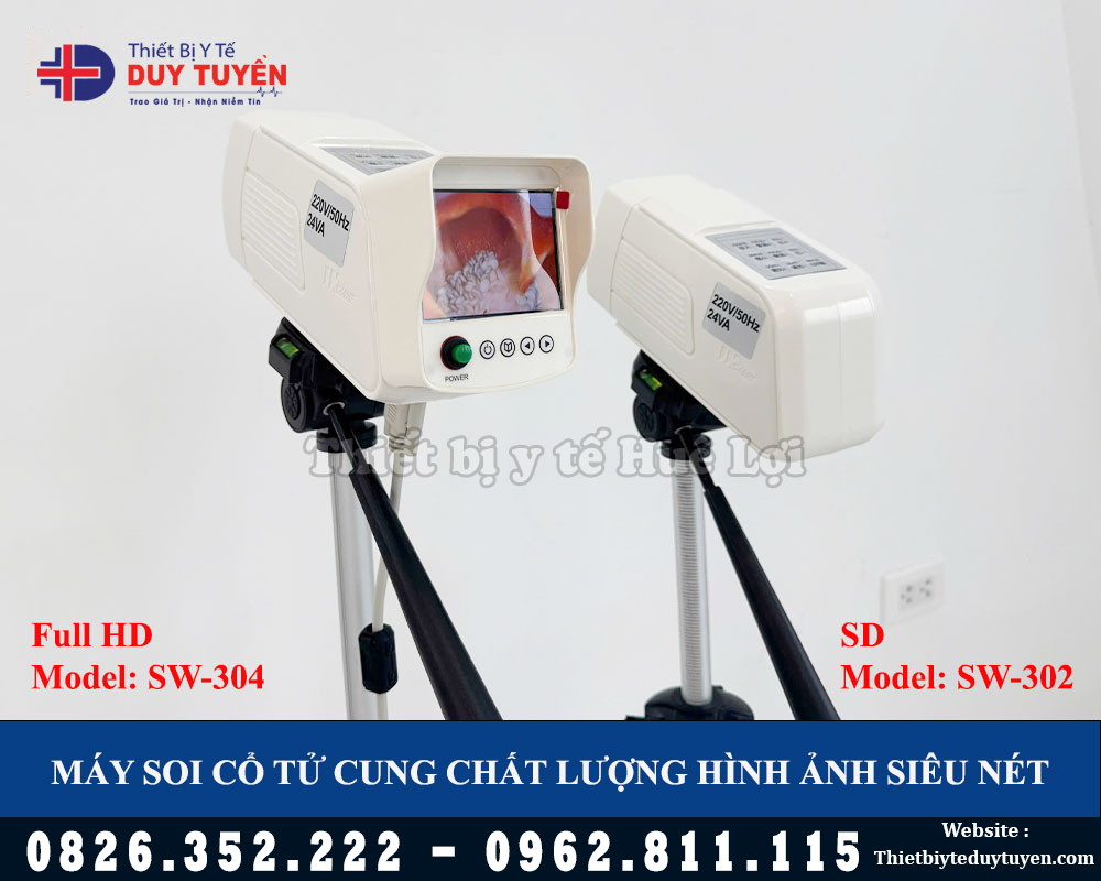 2 máy soi tử cung giá rẻ
