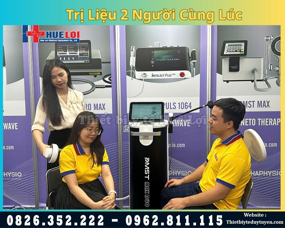 Máy từ trường trị liệu 2 người cùng lúc