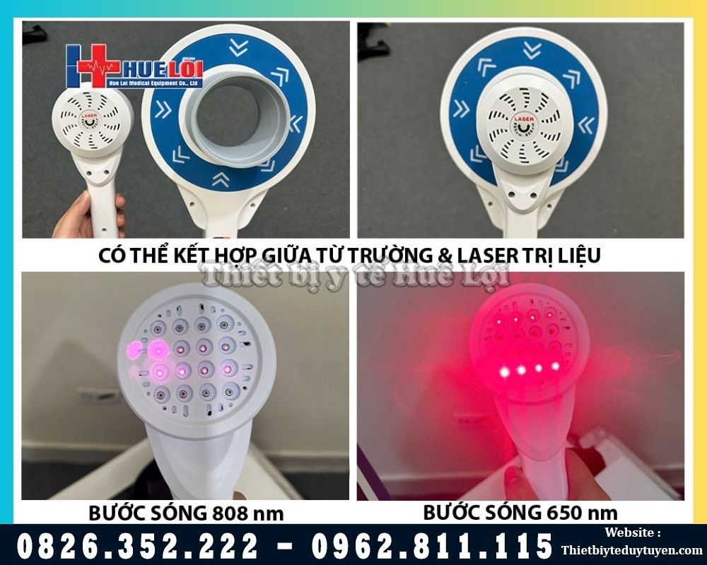 tay cầm từ trường kết hợp laser PMST MAX DUO