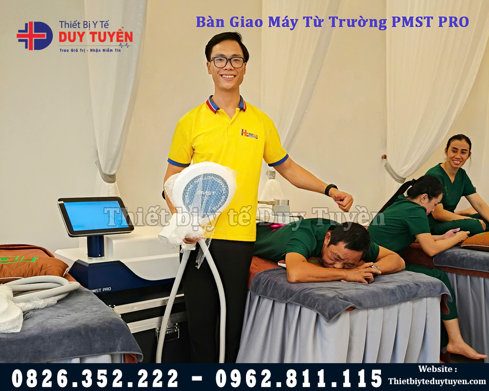 bàn giao máy từ trường pro