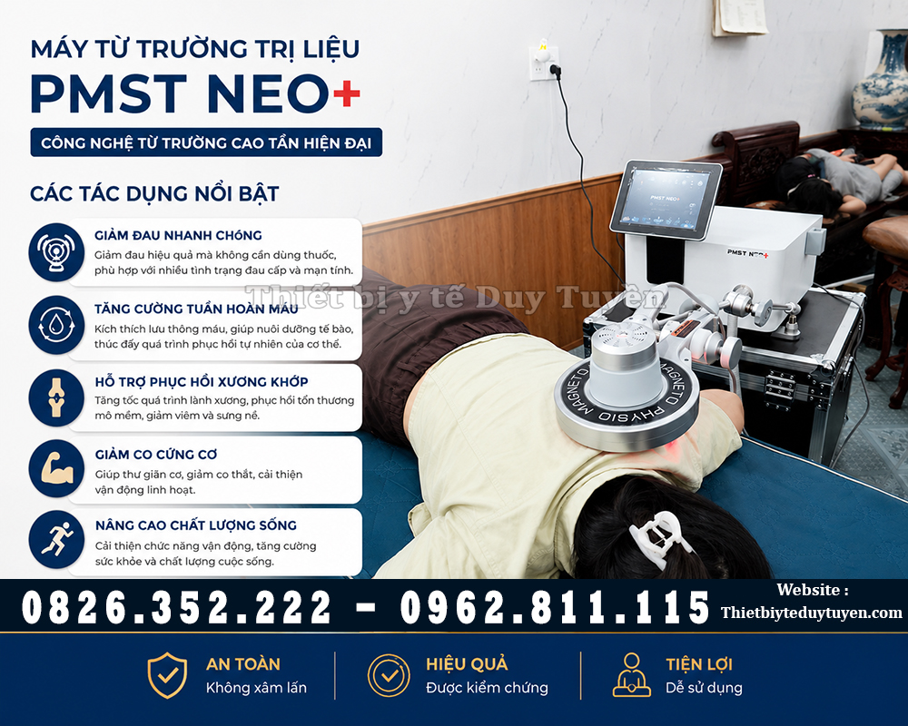 chức năng máy từ trường PMST NEO+