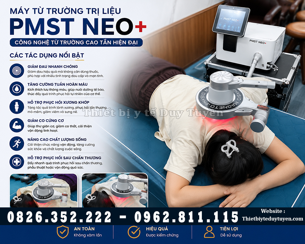 hiệu quả sử dụng máy từ trường laser lạnh